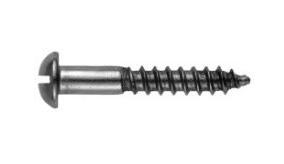 Halbrundkopf-Schrauben vernickelt  2x12 - 200 Stück, Art. 5143N