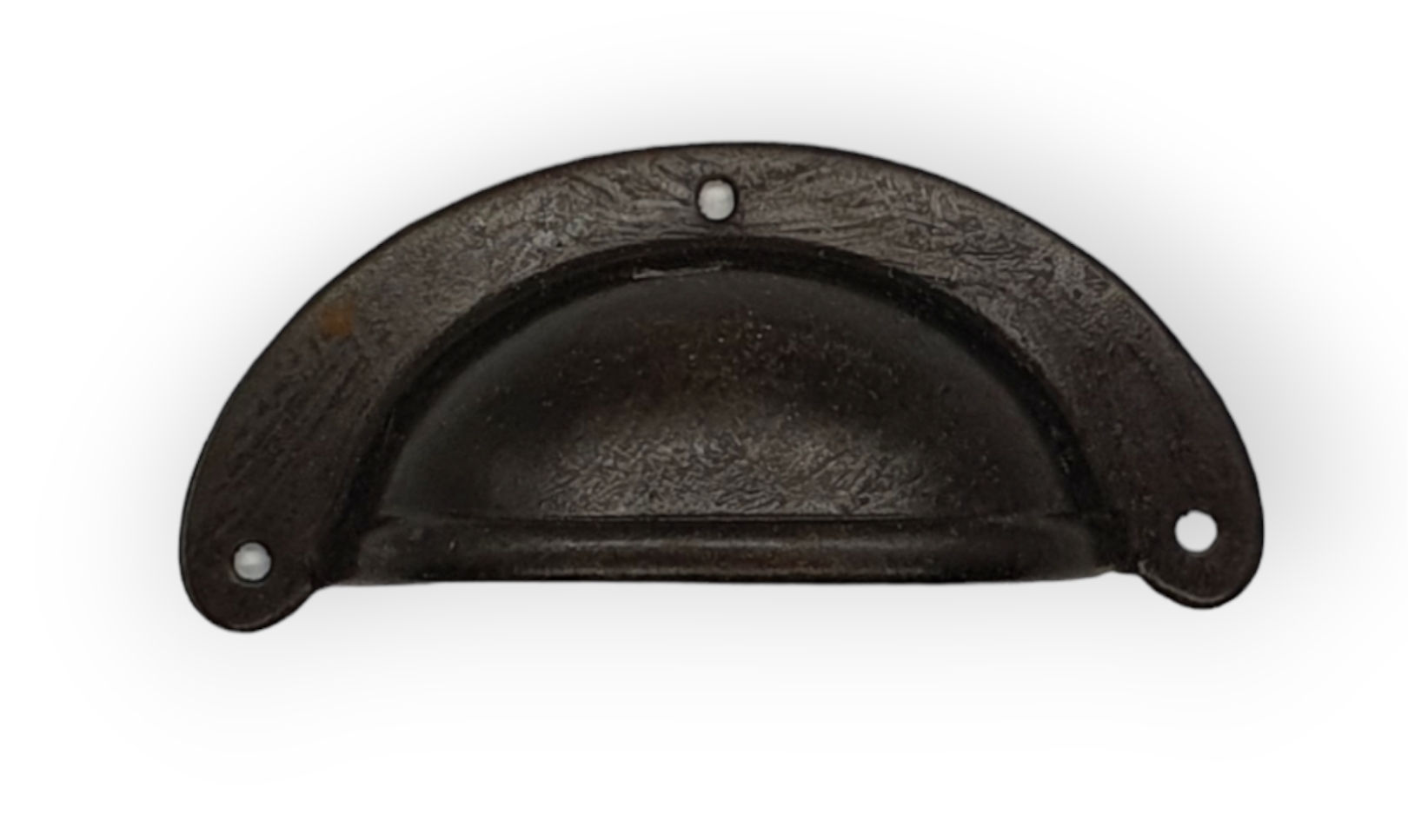 Muschelgriff Art. 1603 Eisen schwarz ca.65x30mm